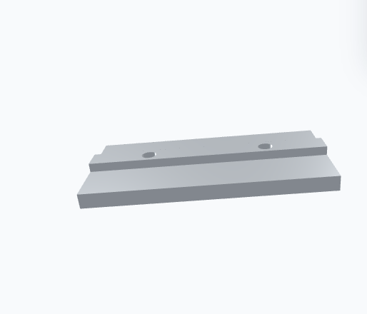 Parametric Aluminum Profile Slot Adapter Plate