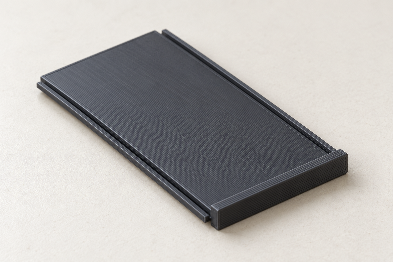 Custom sliding battery cover for straight guide grooves