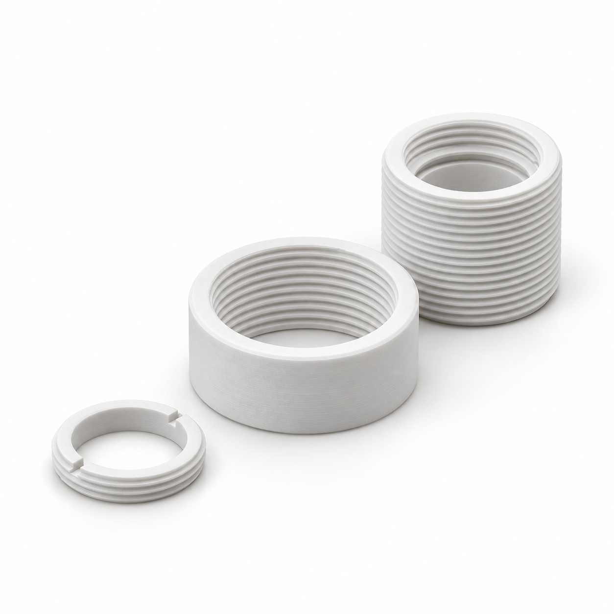 Tube de lentille à filetage de mise au point et bague – visualisation produit par IA