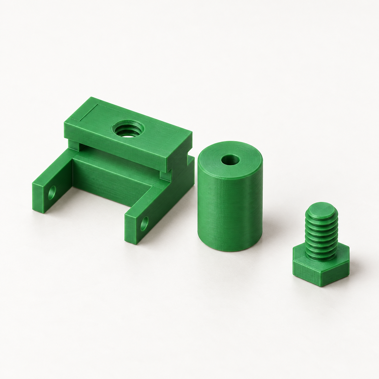 Rolling honing guide with printed clamping screw – AI product visualization