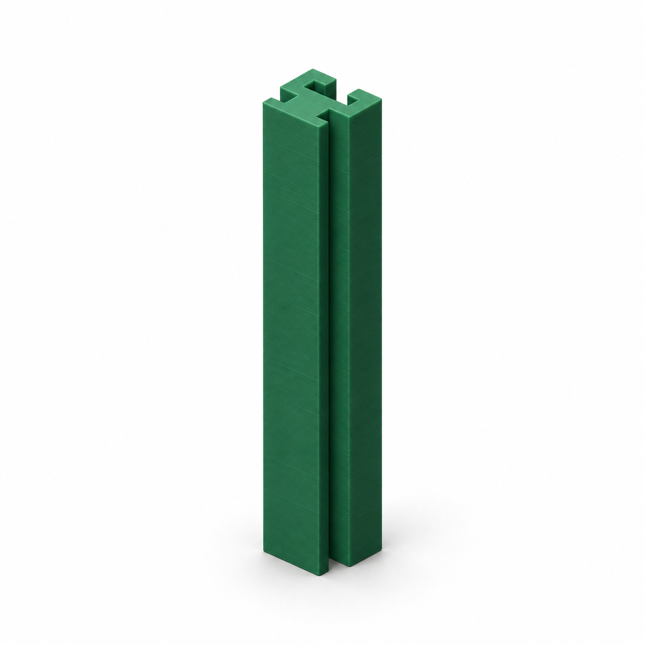 AI visualisation, default dimensions: T-slot carrier profile for your brush seal