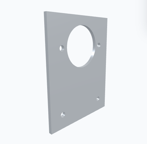 Parametric Cabinet Hinge Repair Adapter Plate