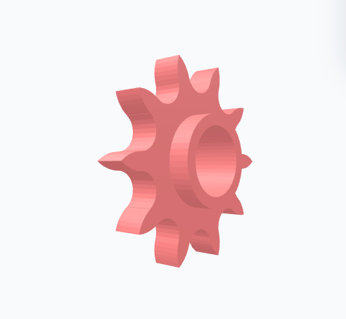 Parametric Roller Chain Sprocket
