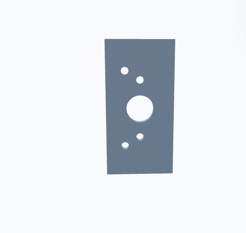 Parametric Door Handle Offset Adapter
