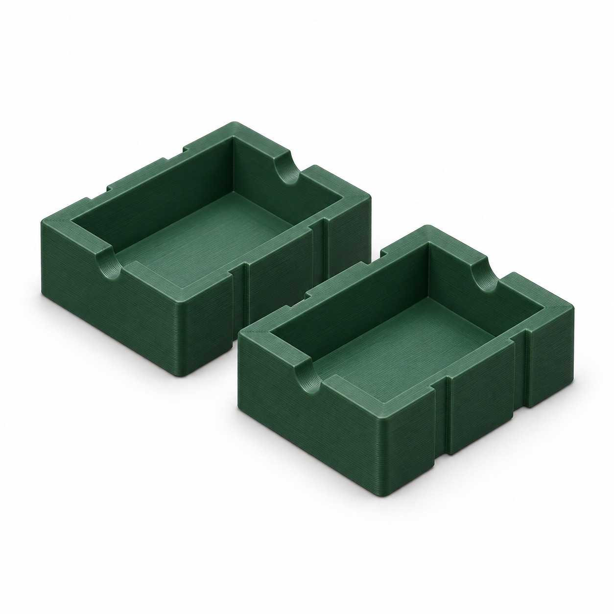 Two-shell filament wiper for your foam insert – AI product visualization
