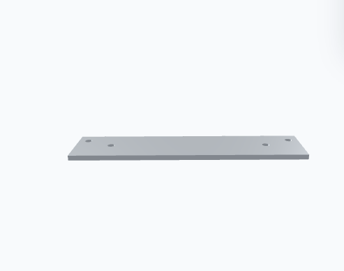Parametric Furniture Handle Hole Adapter Plate