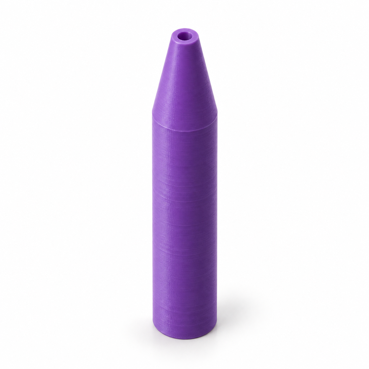 Outil à demi-clé à pointe conique creuse – violet. Visualisation IA aux dimensions par défaut.
