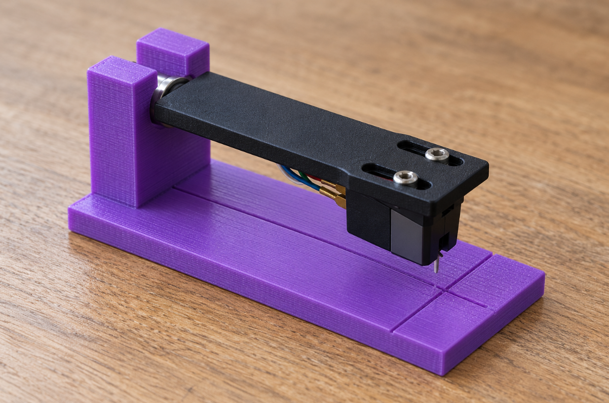 Custom headshell gasket-to-stylus distance gauge