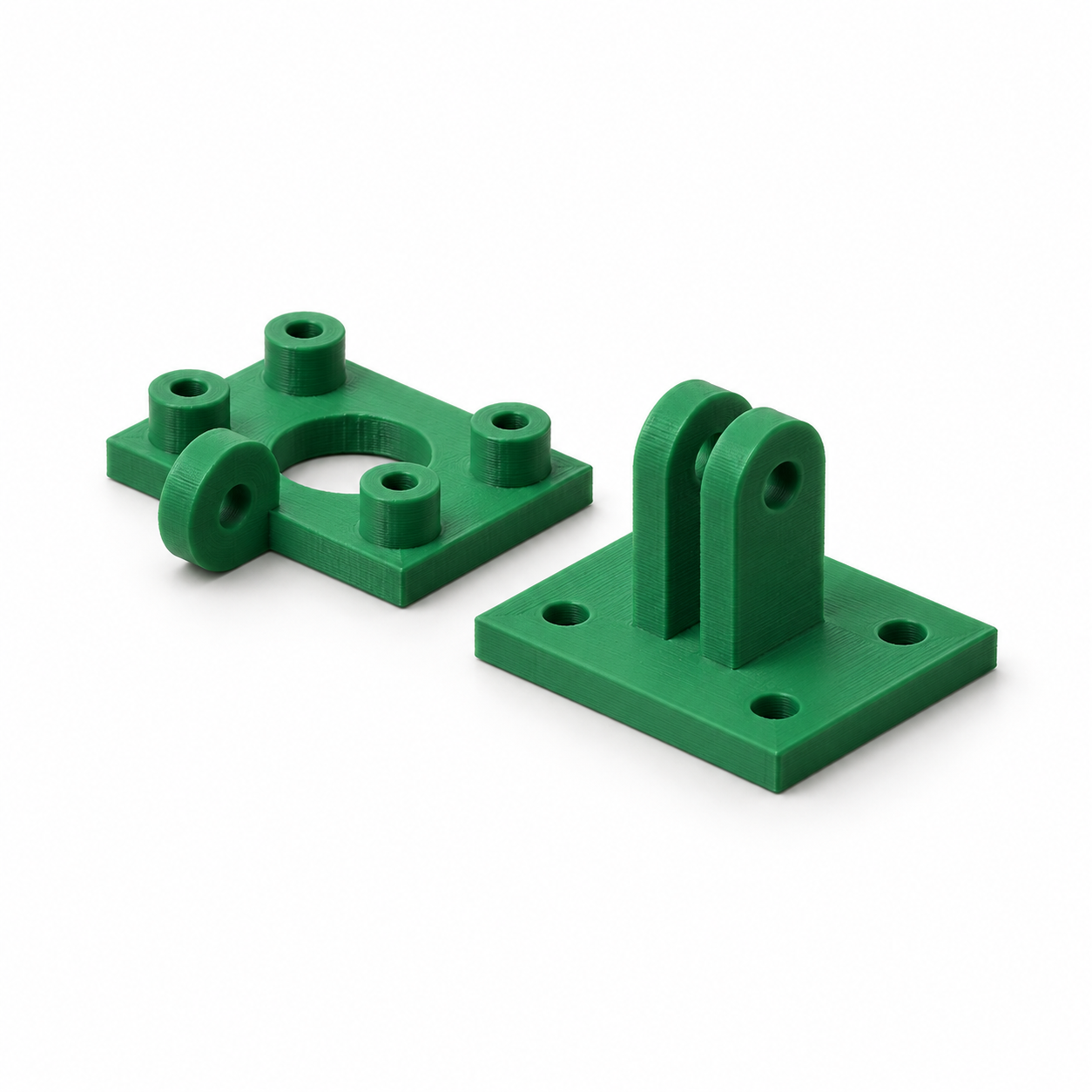 AI visualisation, default dimensions: Camera PCB tilt mount with open rear