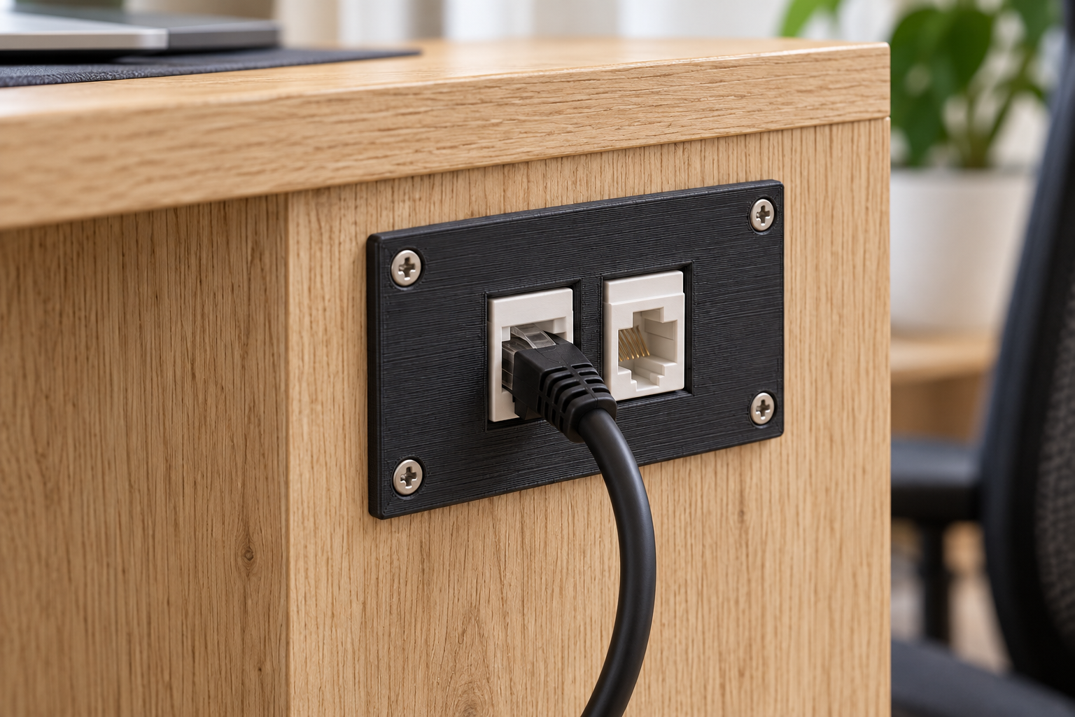Custom size Keystone module mounting panel