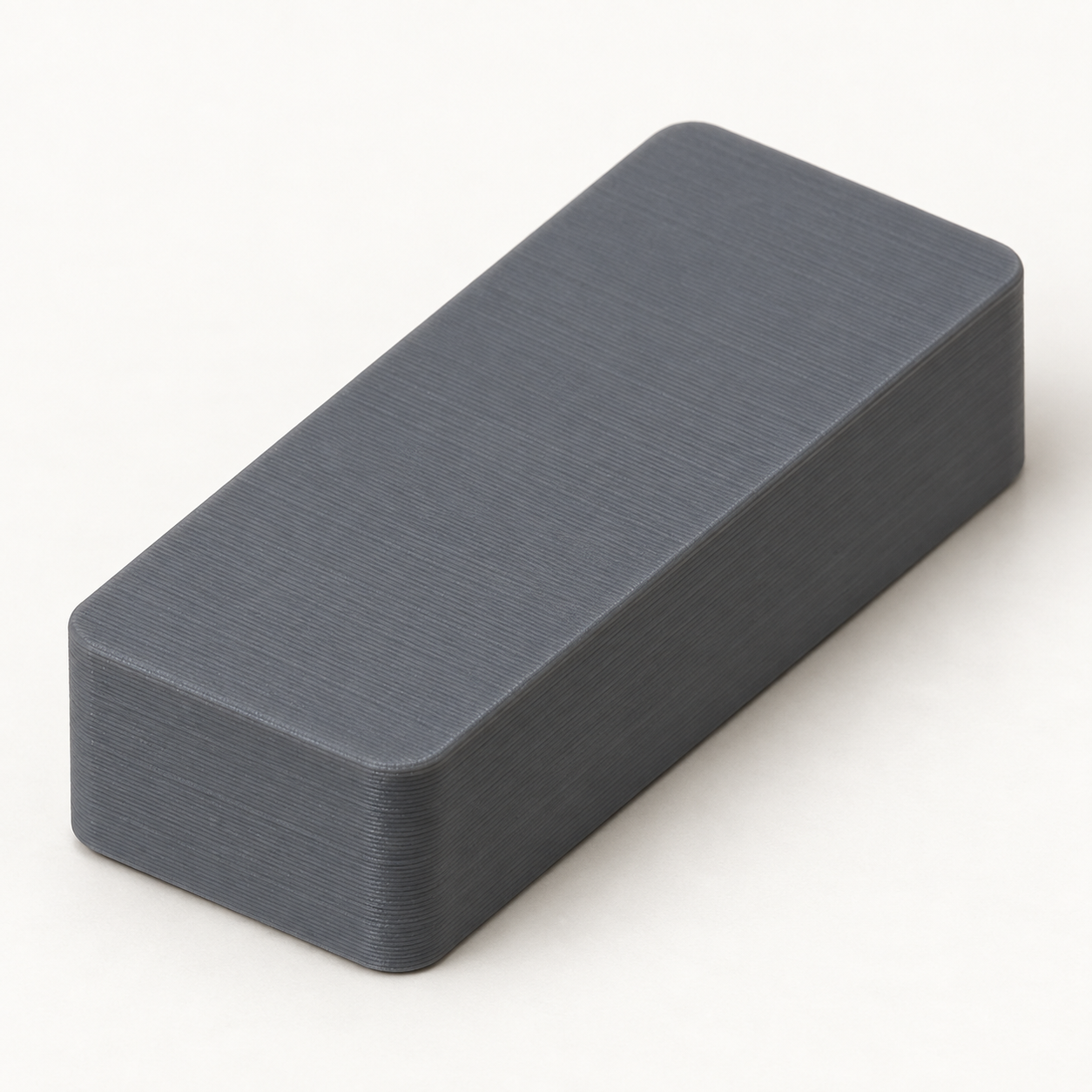 Cale d’enfoncement de touche de piano sur mesure – gris. Visualisation IA des dimensions par défaut.