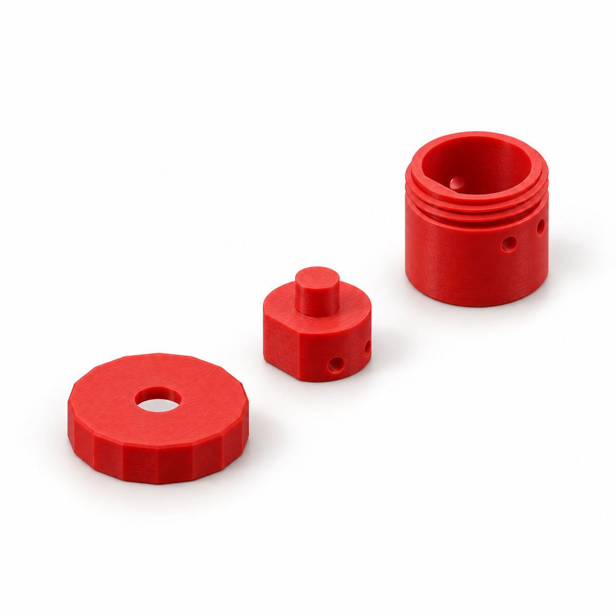 Bloque-cordon double à capuchon vissé pour ressort – visualisation produit par IA
