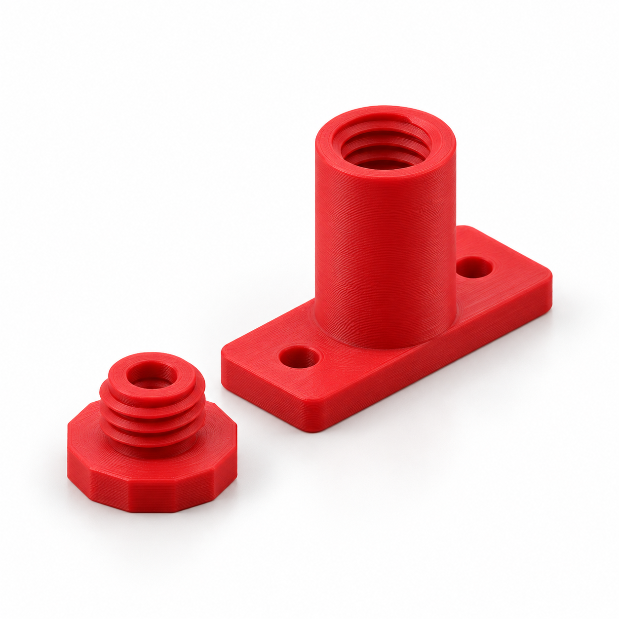 Spring ball plunger for light detents – AI product visualization