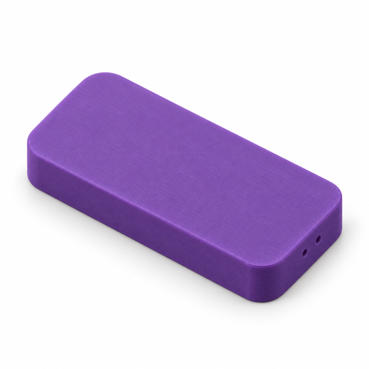 Mango enhebrador para tu propio lazo de alambre – morado. Visualización de IA de las medidas predeterminadas.