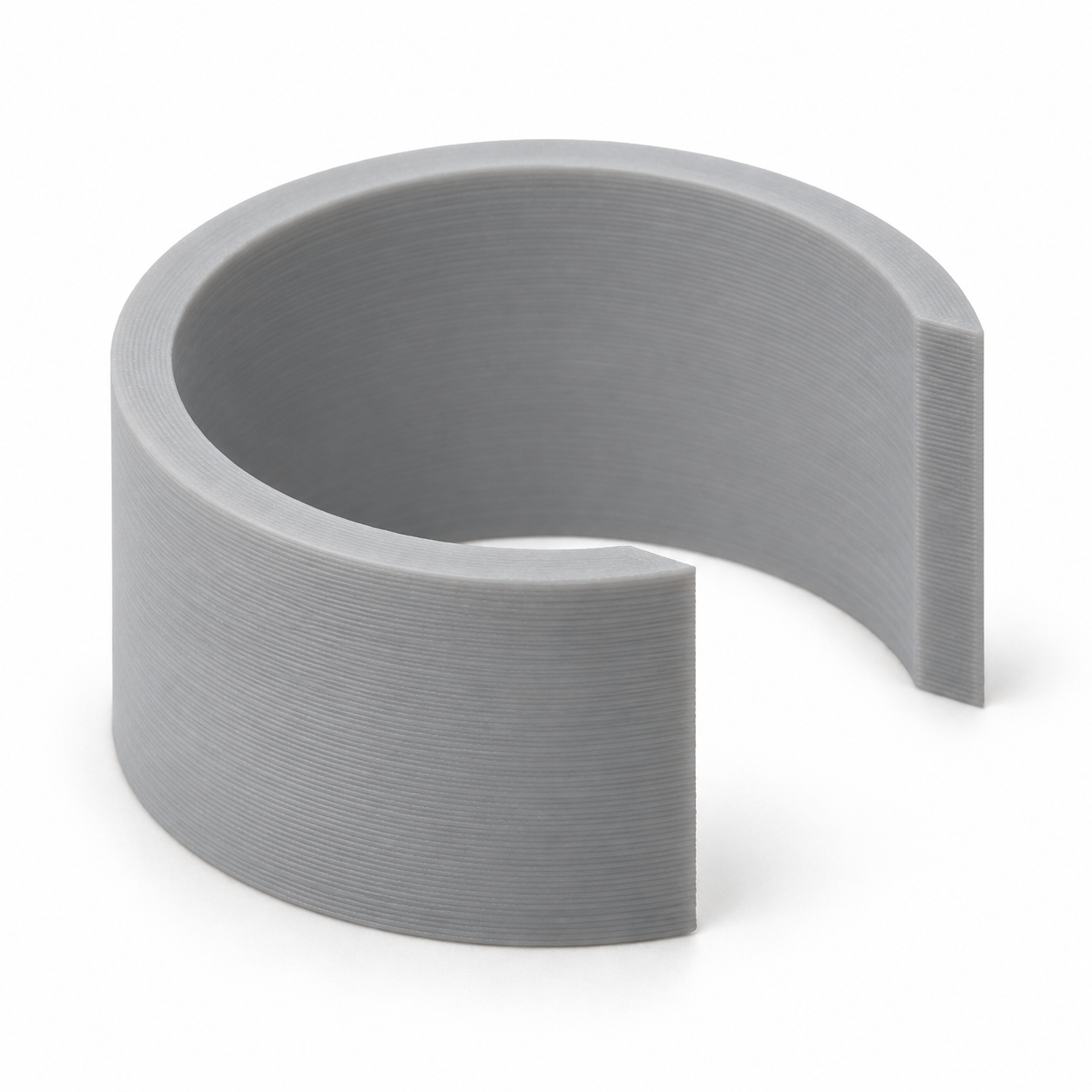 Visualisation IA du produit aux dimensions par défaut : Clip en TPU de retenue du fil pour canette sur mesure