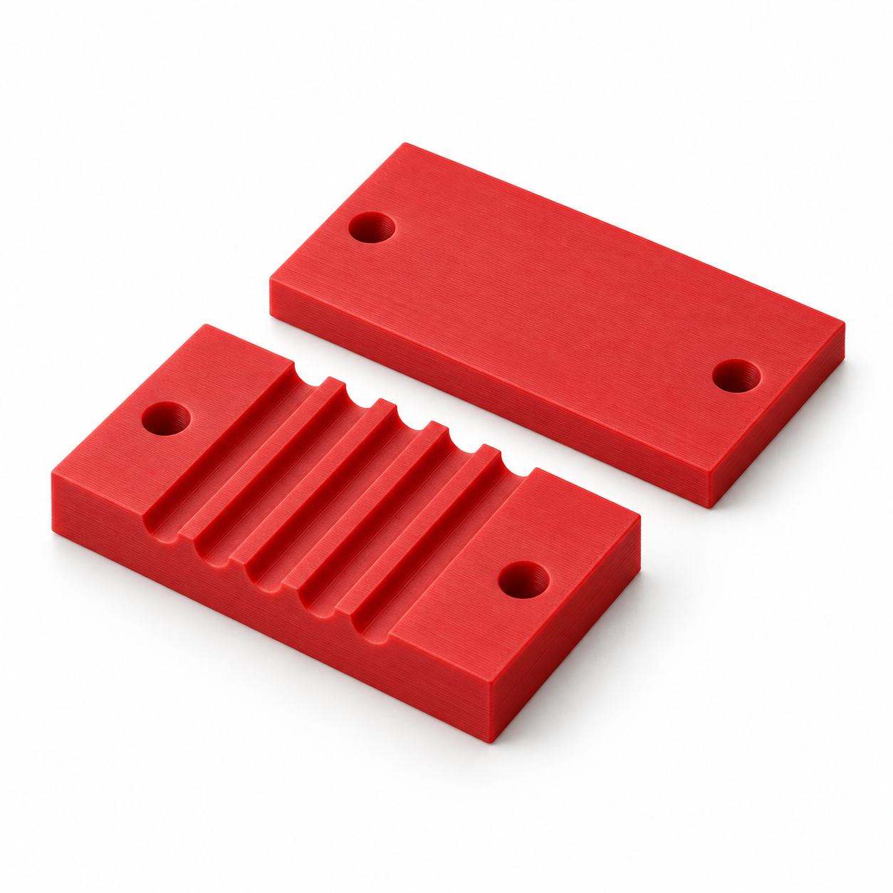 Mors de trace-portée pour cinq recharges de stylo – rouge; visualisation produit par IA