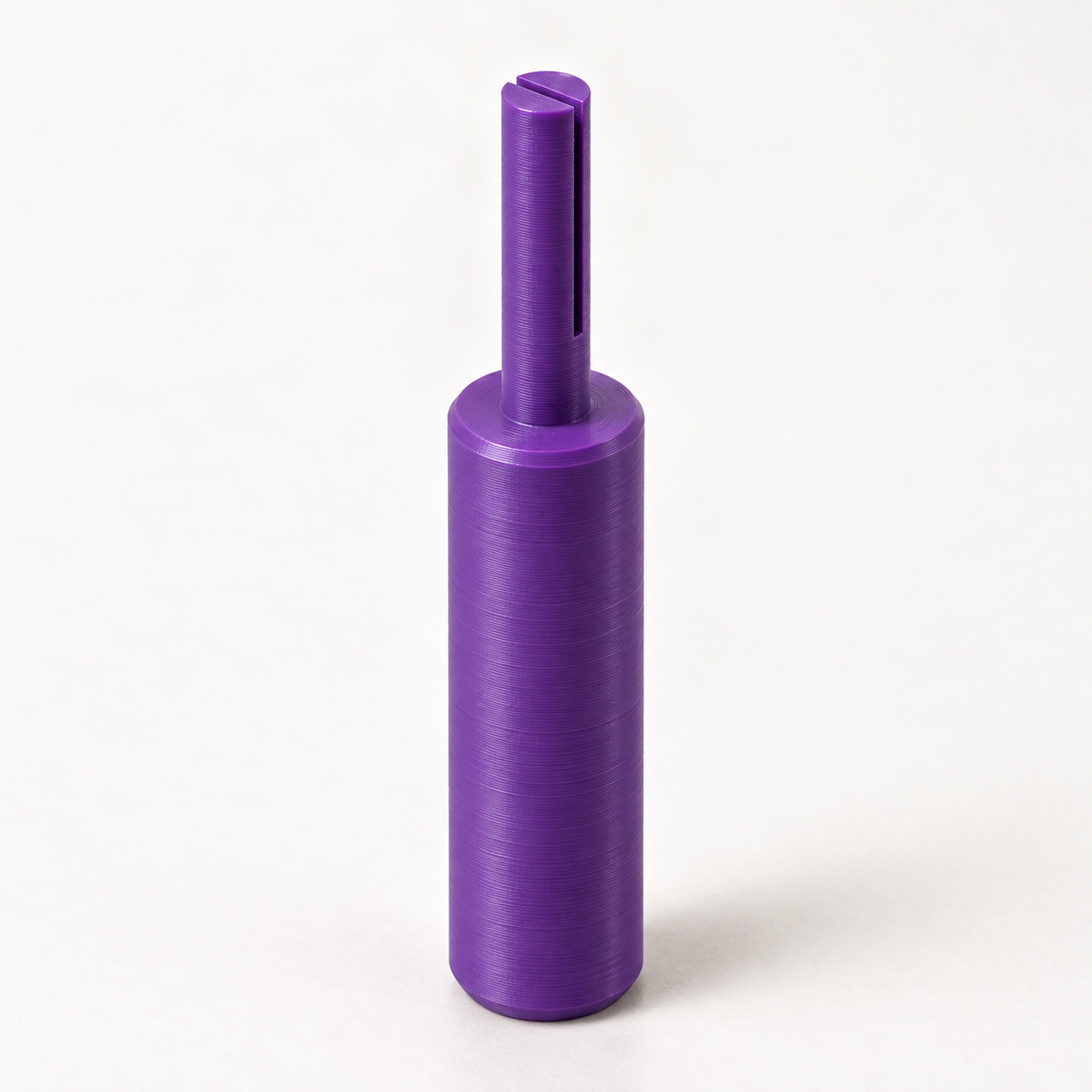 Outil à rouler les perles de papier sur mesure – violet. Visualisation IA des dimensions par défaut.