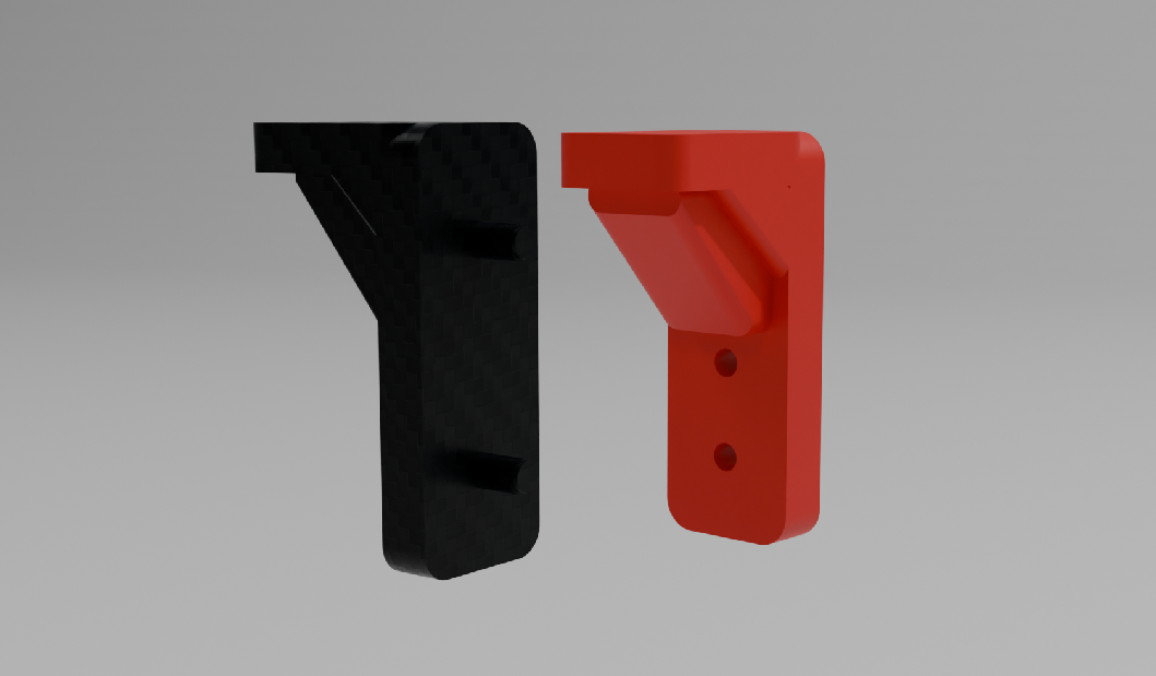 Custom Cabinet Shelf Support with Pins or Screw Mounting