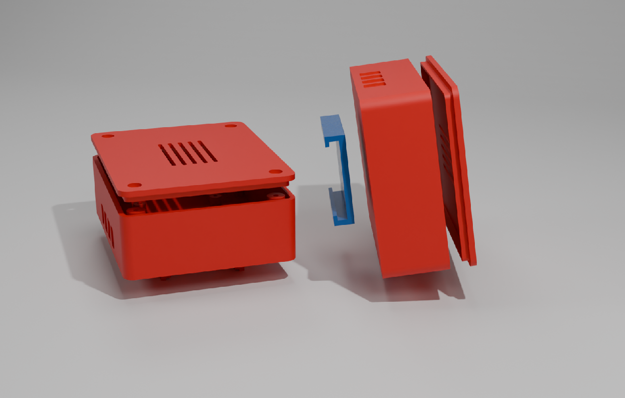 Boîtier PCB sur mesure pour rail DIN
