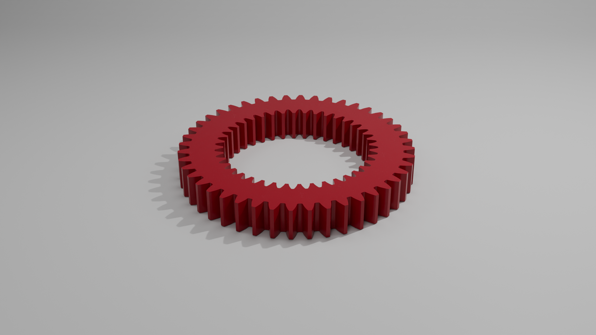 Internal Gear with Optional External Teeth