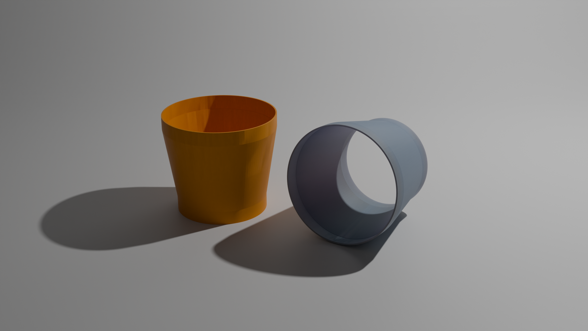 Adaptateur paramétrique rond pour gaines et tuyaux