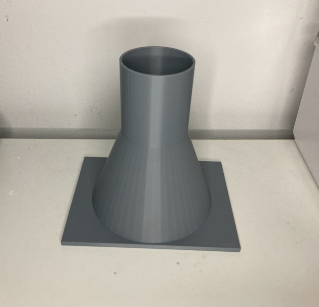 Custom Dust Extraction and Ventilation Flange Adapter