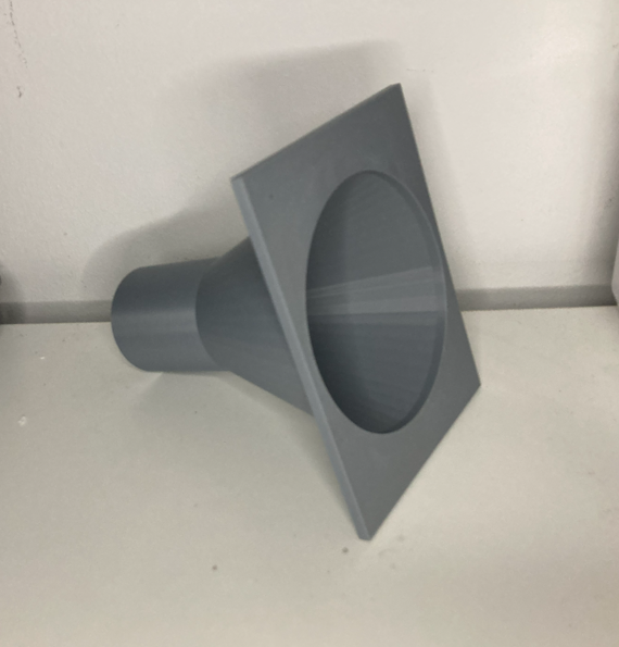 Custom Dust Extraction and Ventilation Flange Adapter