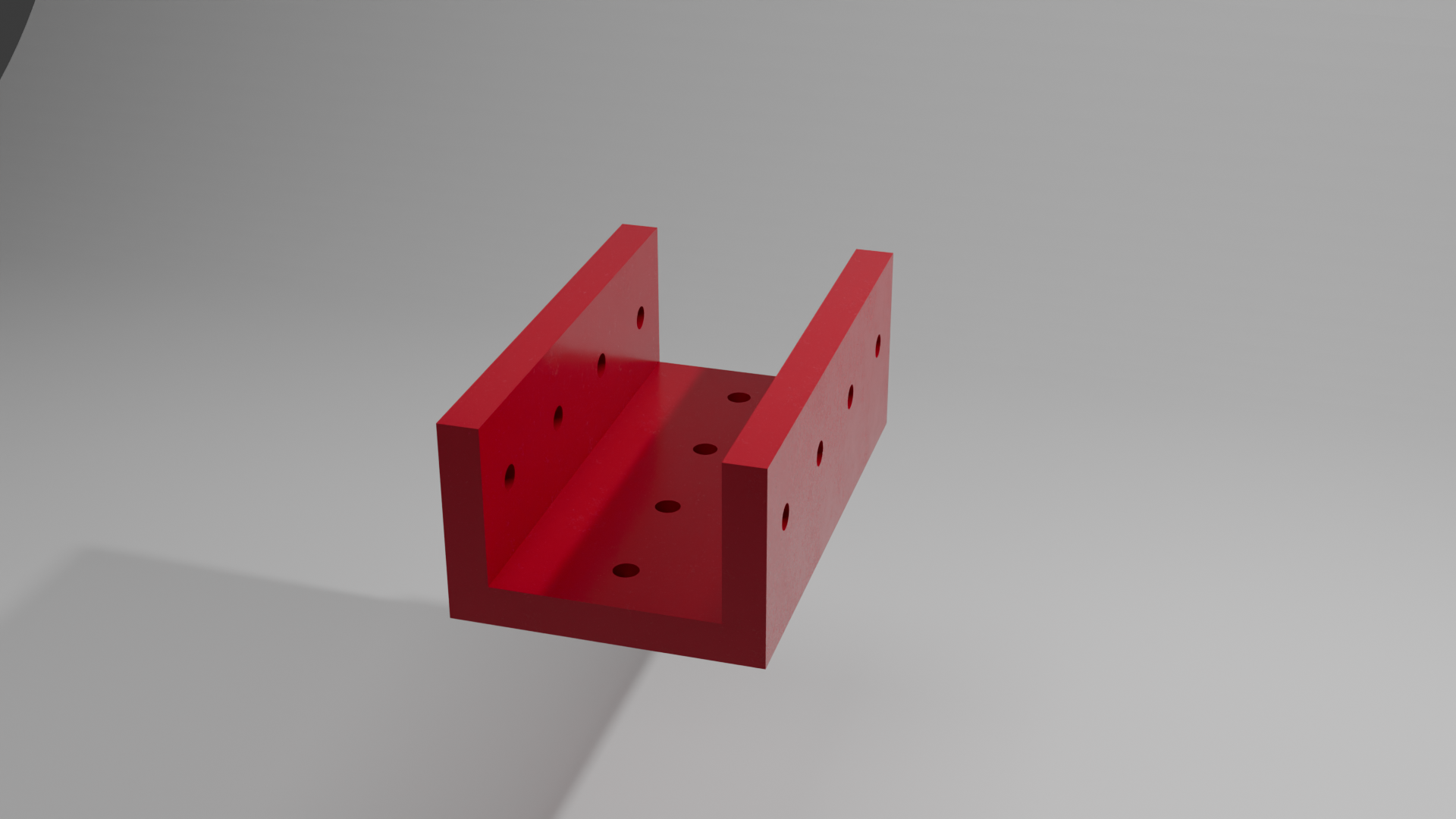 Custom U-Profile with Holes