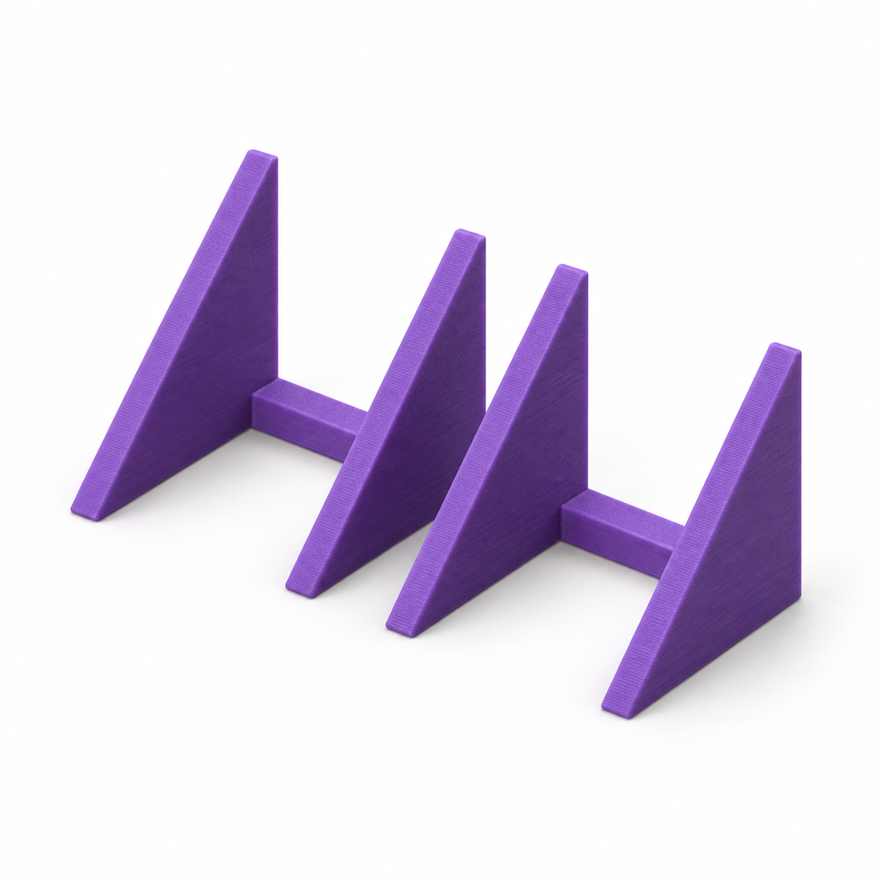 Paire de supports de miroirs de périscope à 45 degrés – violet; visualisation produit par IA