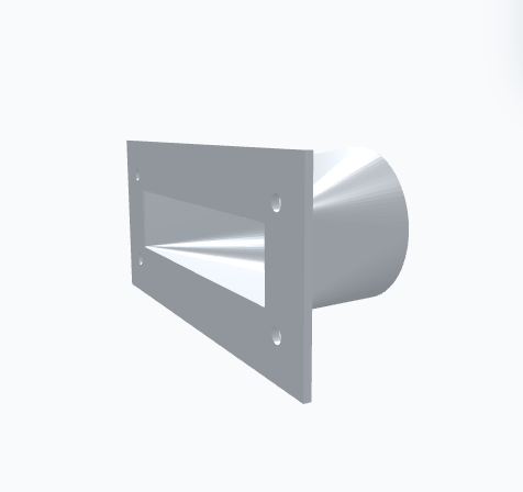 Parametric Pipe to Slot Mount Adapter
