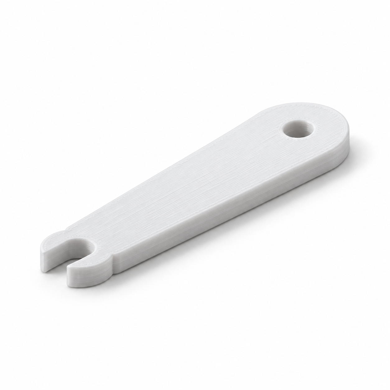 Release fork for the collet of matching PTFE push-fit couplings – AI product visualization
