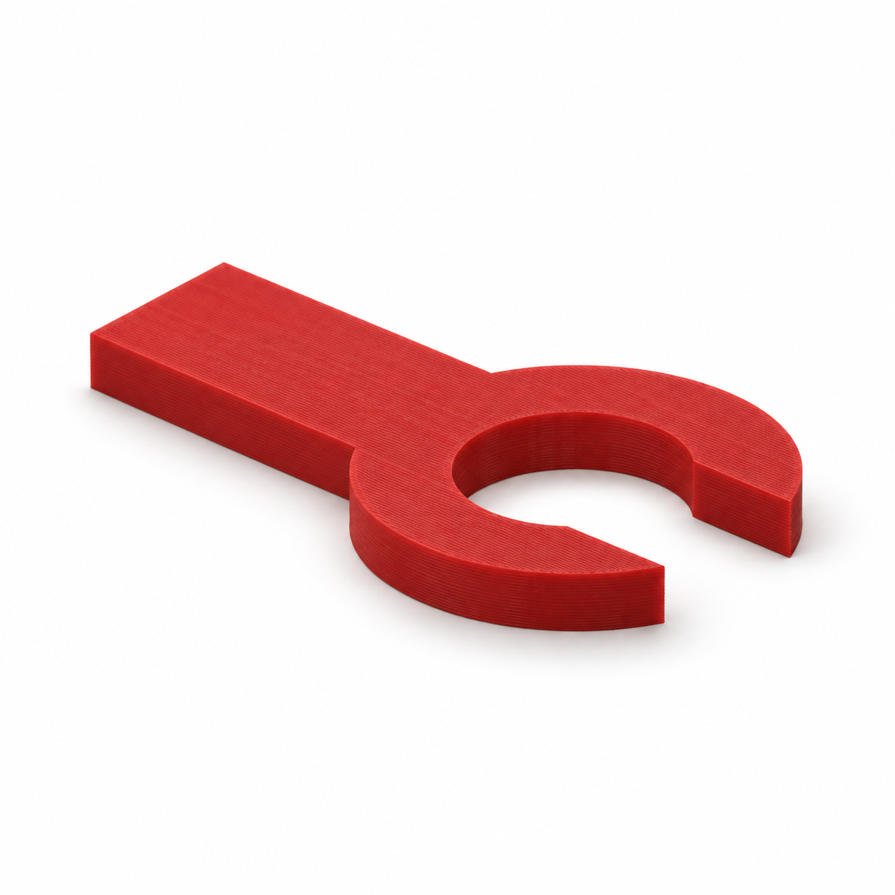 AI visualisation, default dimensions: Locking clip for PTFE coupling collars in cool locations