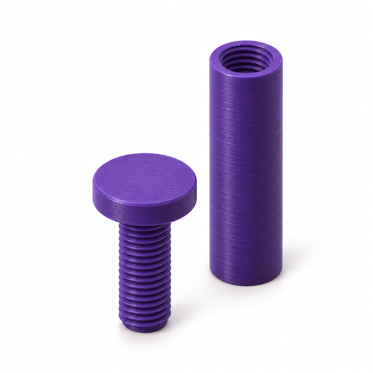 Porte-gomme à avance vissée pour recharges rondes – visualisation produit par IA