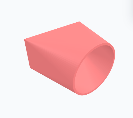 Parametric Rectangular to Round Adapter