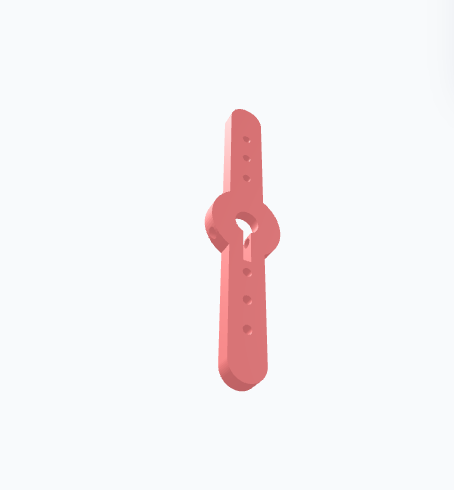 Reinforced Servo Arm Clamp Adapter