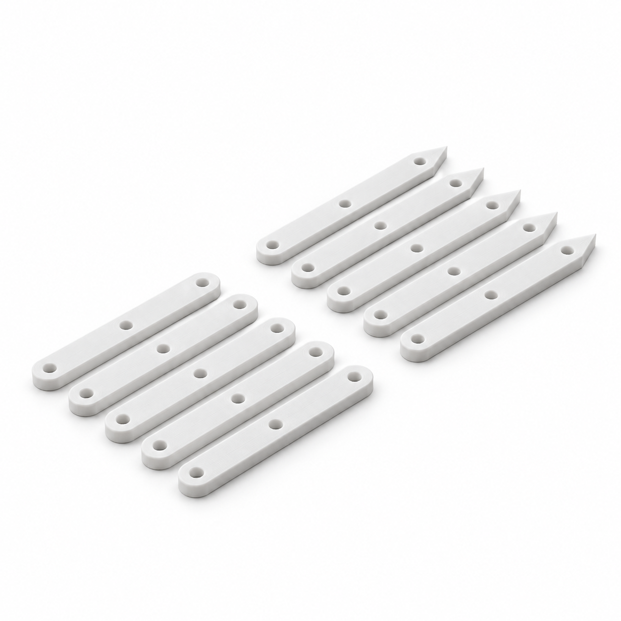 Five-point spacing divider with scissor joints – AI product visualization