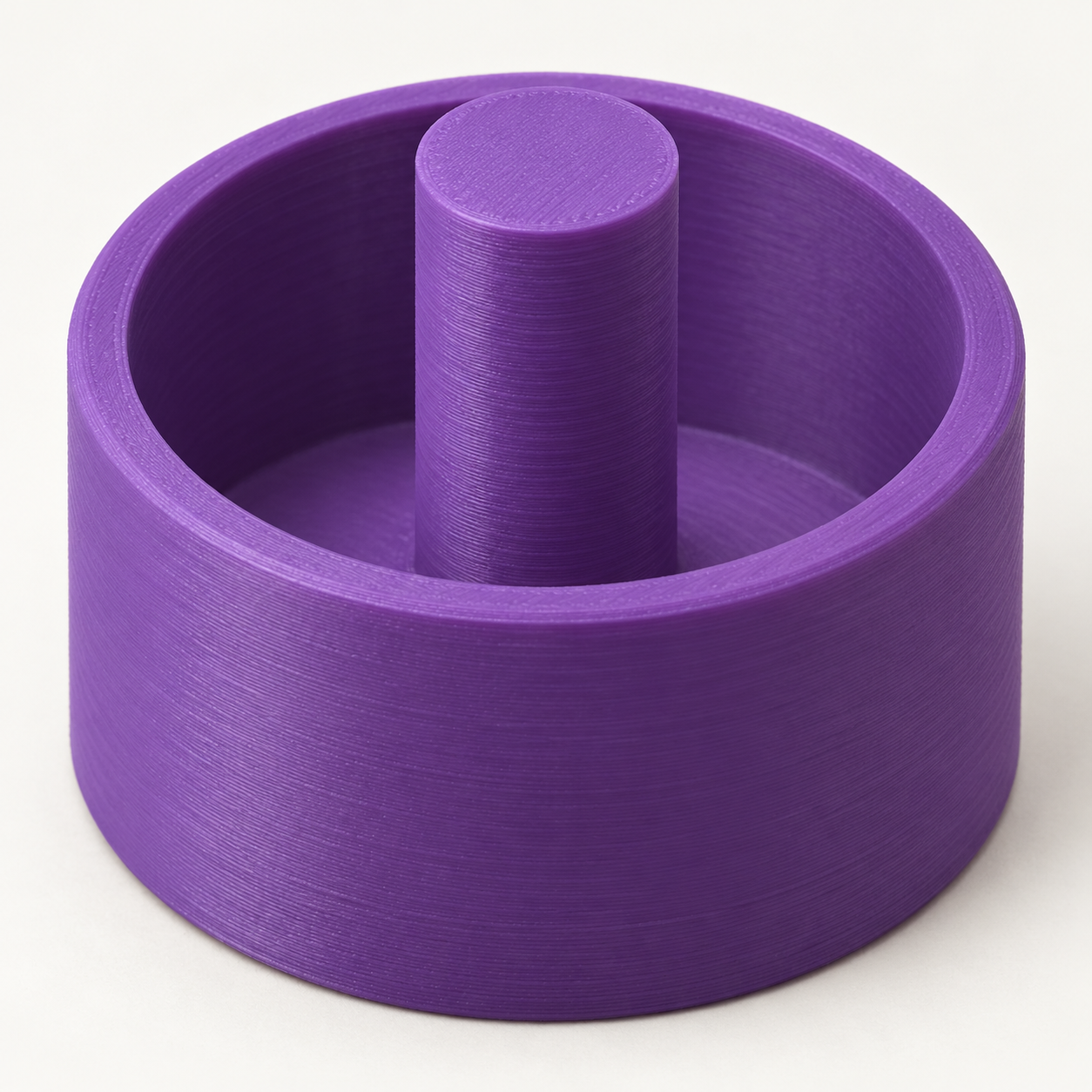 Corps de poids de couture pour vos rondelles – violet. Visualisation IA des dimensions par défaut.