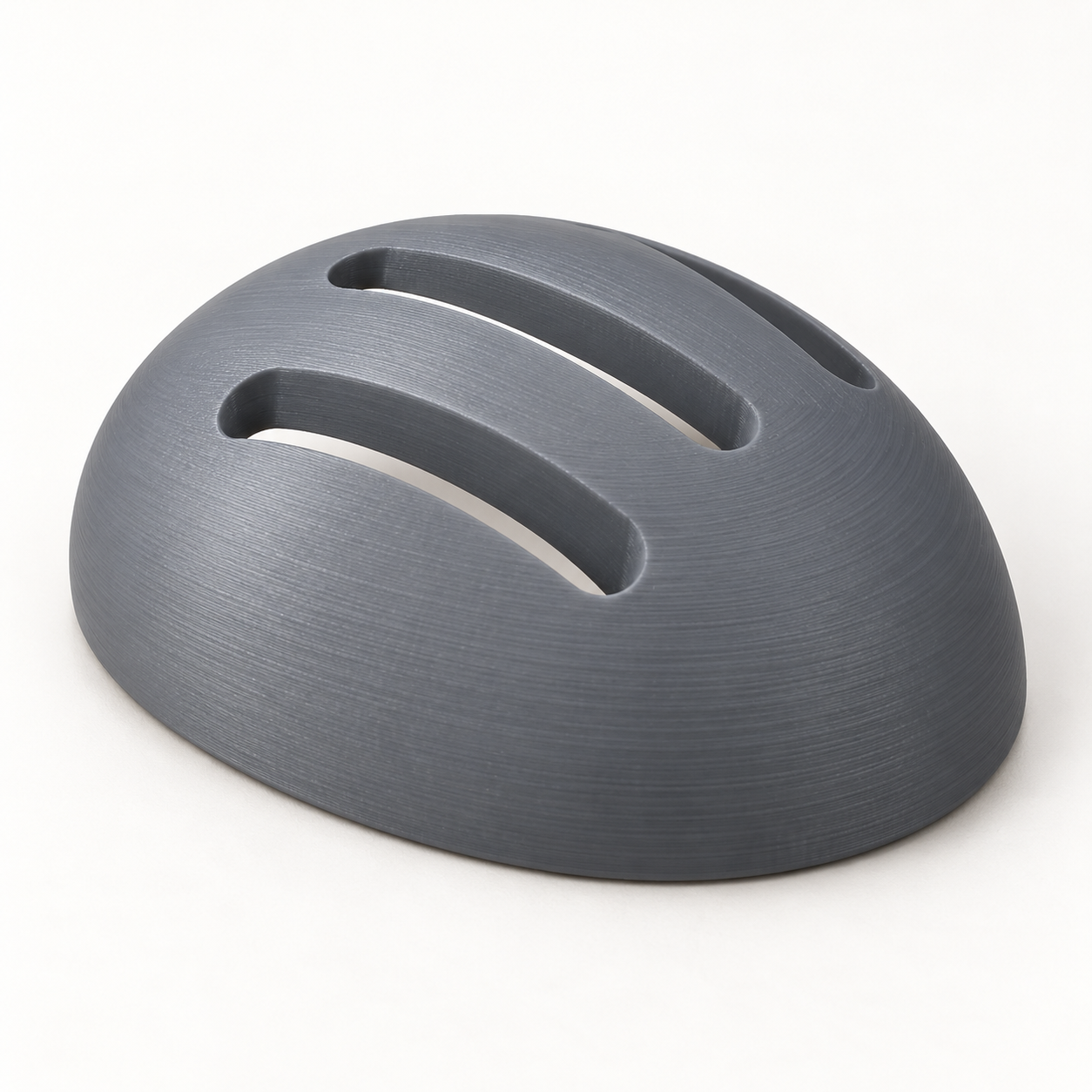 Forme d’avant-pied pour chaussure sur mesure – gris. Visualisation IA des dimensions par défaut.