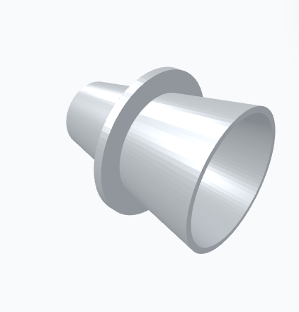 Adaptateur paramétrique pour tuyau d’évacuation
