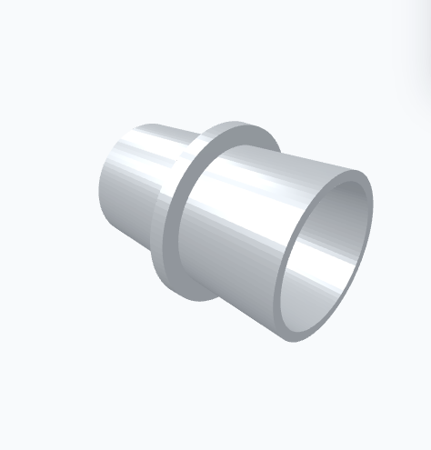 Adaptateur paramétrique pour tuyau d’évacuation