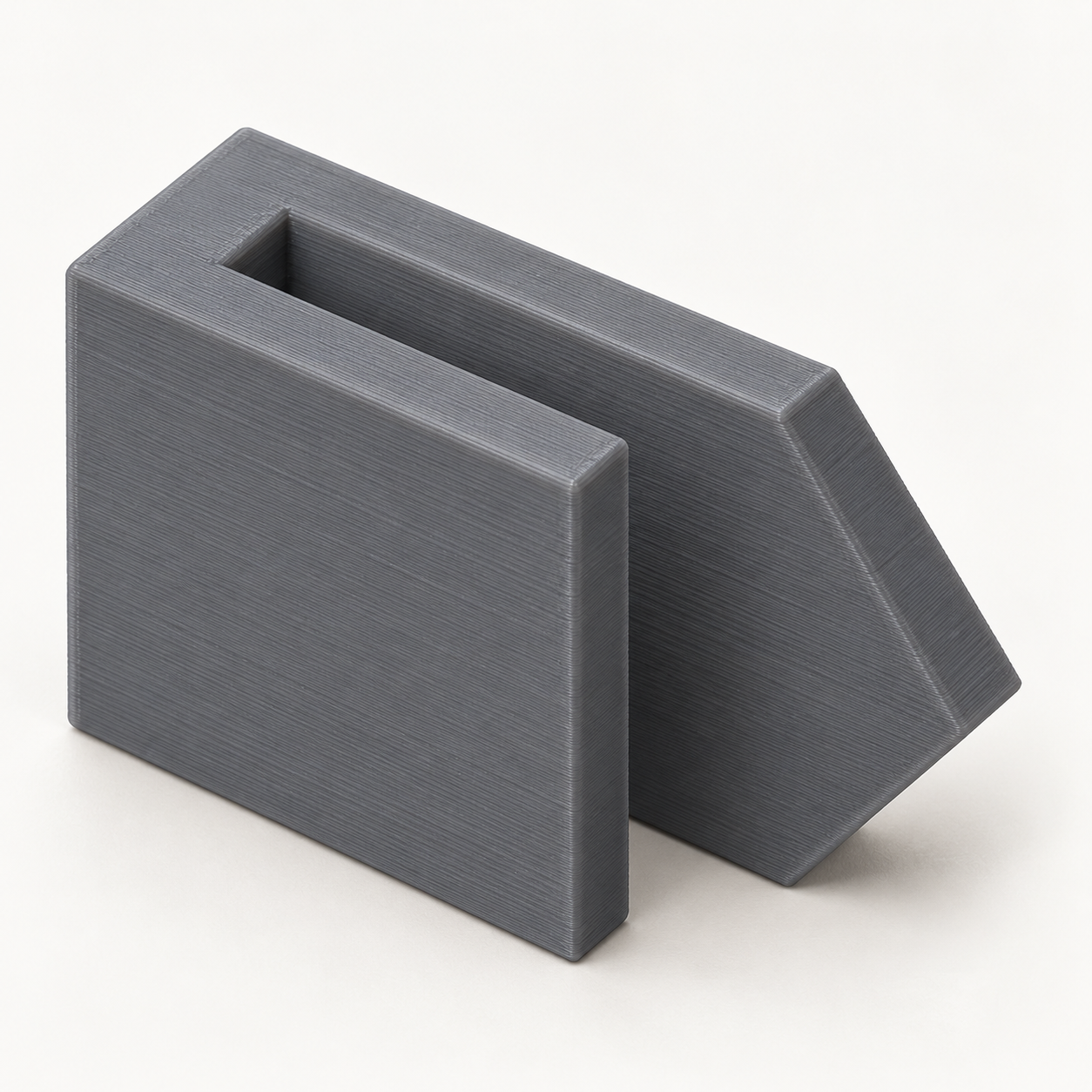 Curseur de score TPU à flèche pour bord de plateau – gris. Visualisation IA des dimensions par défaut.