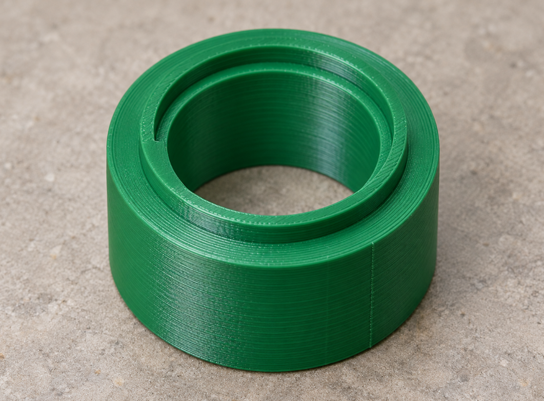 Custom fork dust seal seating ring