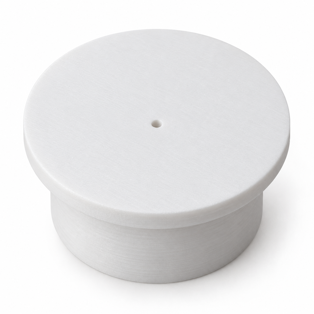 Œilleton de collimation de télescope sur mesure – blanc. Visualisation IA aux dimensions par défaut.