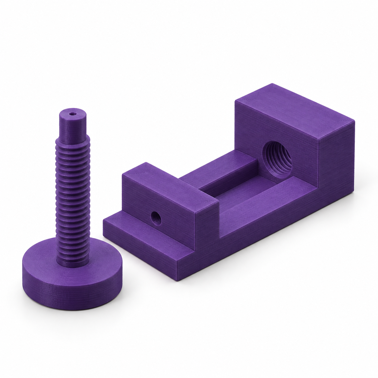 Watch-bracelet pin press with a screw for your metal punch – AI product visualization