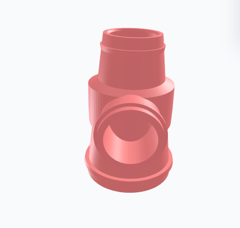Universal 90° Tube Branch Adapter