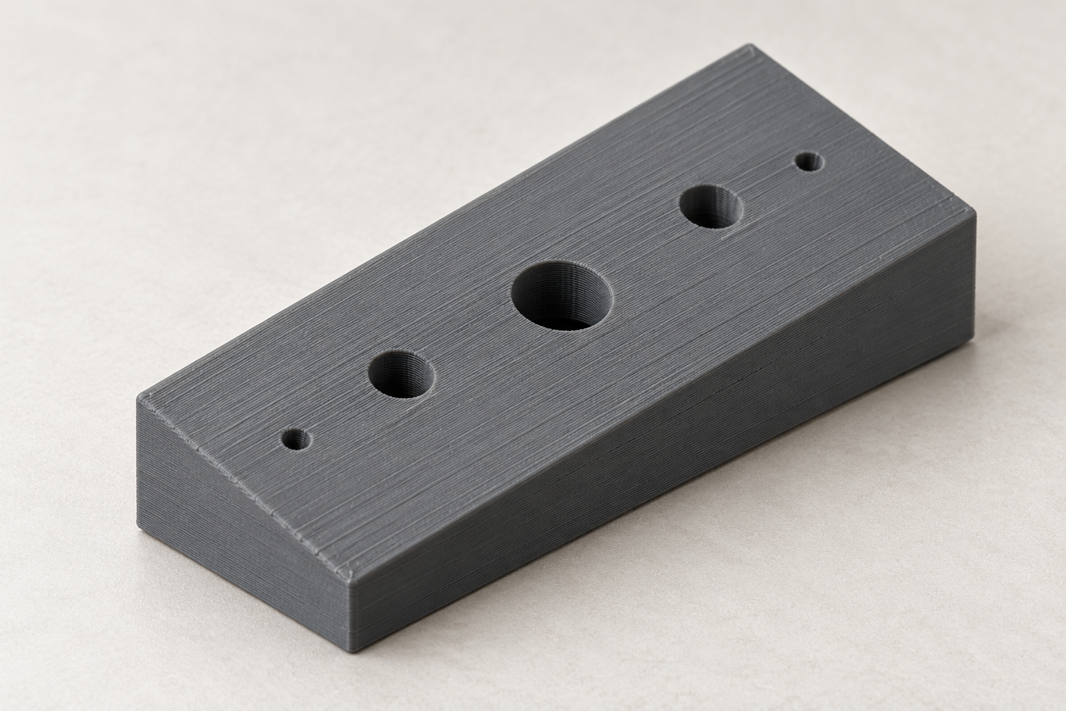 Custom dual-angle video doorbell wedge
