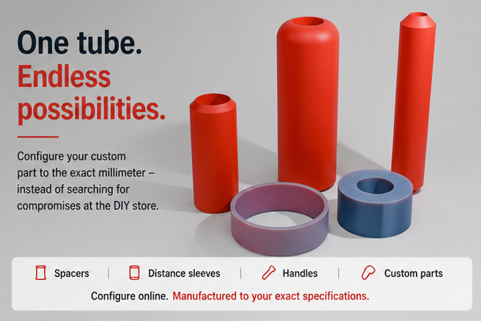 One Tube, Endless Possibilities: 10 Practical Custom Parts You Cannot Find in the Hardware Store