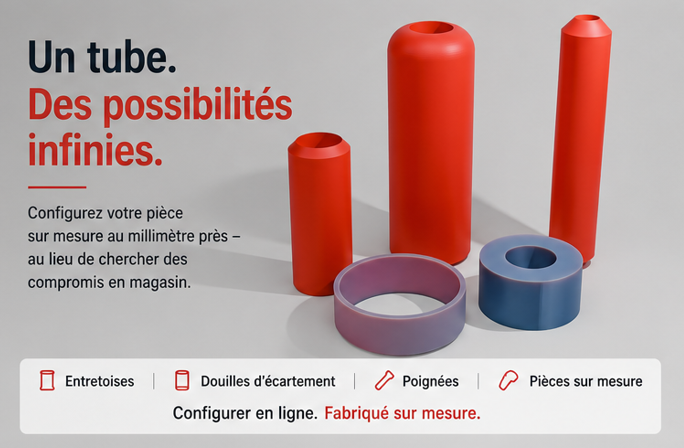 Un tube. Une infinité de possibilités : 10 pièces pratiques introuvables en magasin de bricolage