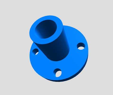 Hydraulic flange