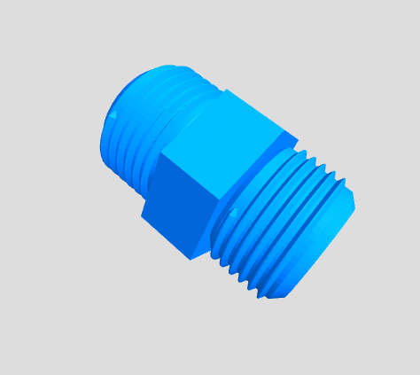Double-thread adapter